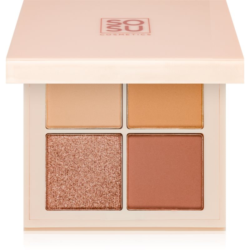 SOSU Cosmetics Eyeshadow Quad палитра сенки за очи - Грим - Сравни цени от 1 магазин с безплатна доставка