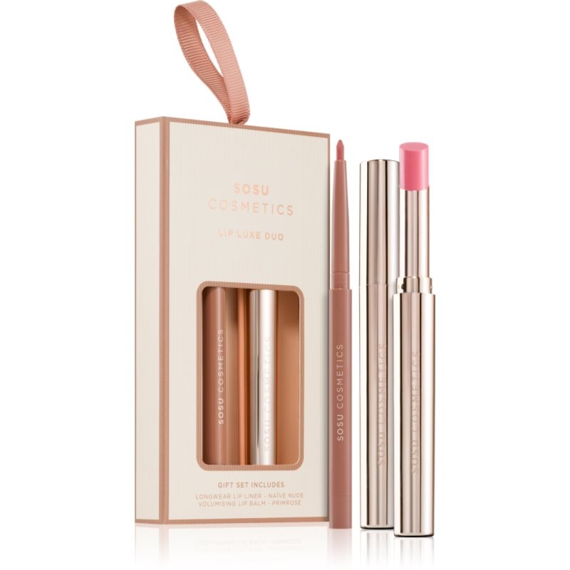 SOSU Cosmetics Lip Luxe Duo подаръчен комплект за устни - Комплект - Сравни цени от 1 магазин с безплатна доставка