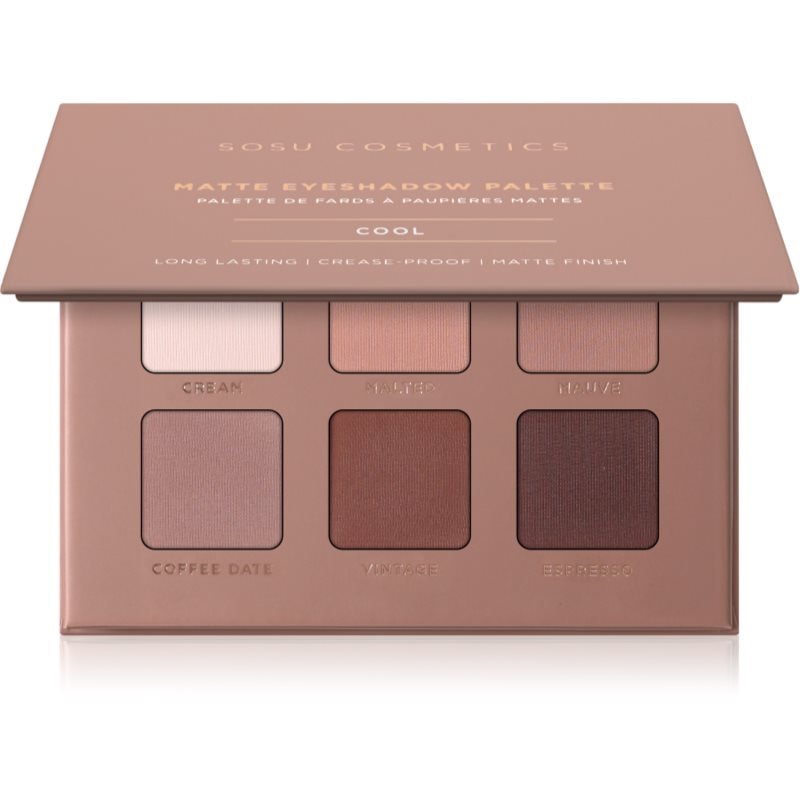 SOSU Cosmetics Matte Eyeshadow Palette палитра сенки за очи - Грим - Сравни цени от 1 магазин с безплатна доставка