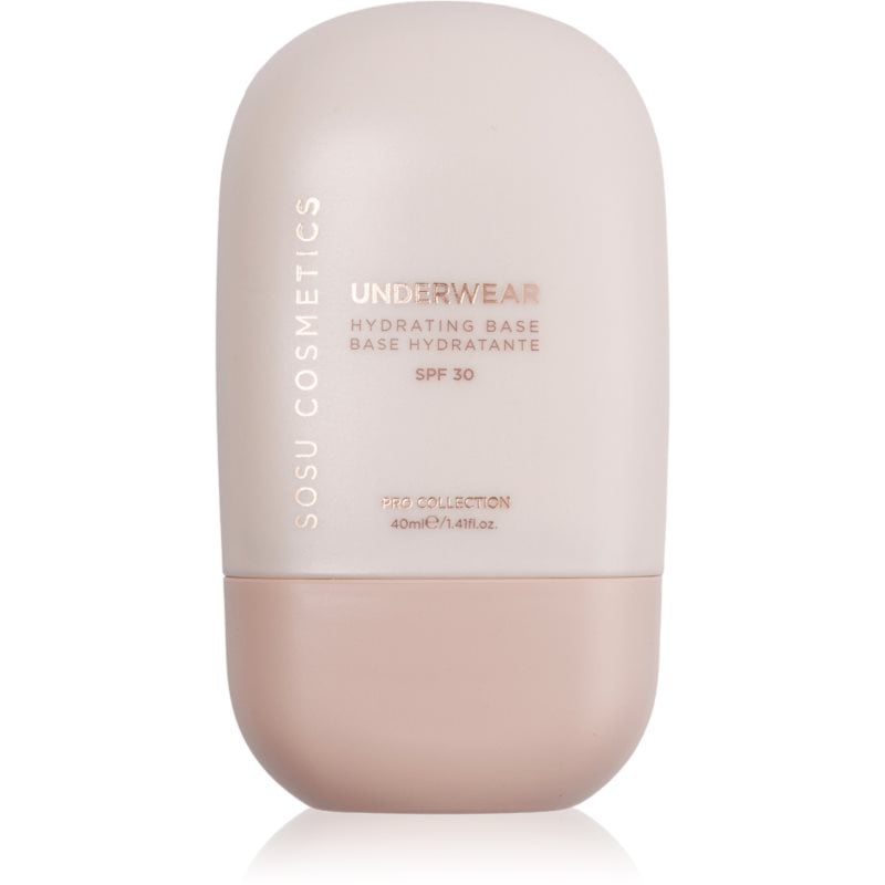 SOSU Cosmetics Underwear Hydrating Base основа с хидратиращ ефект SPF 30