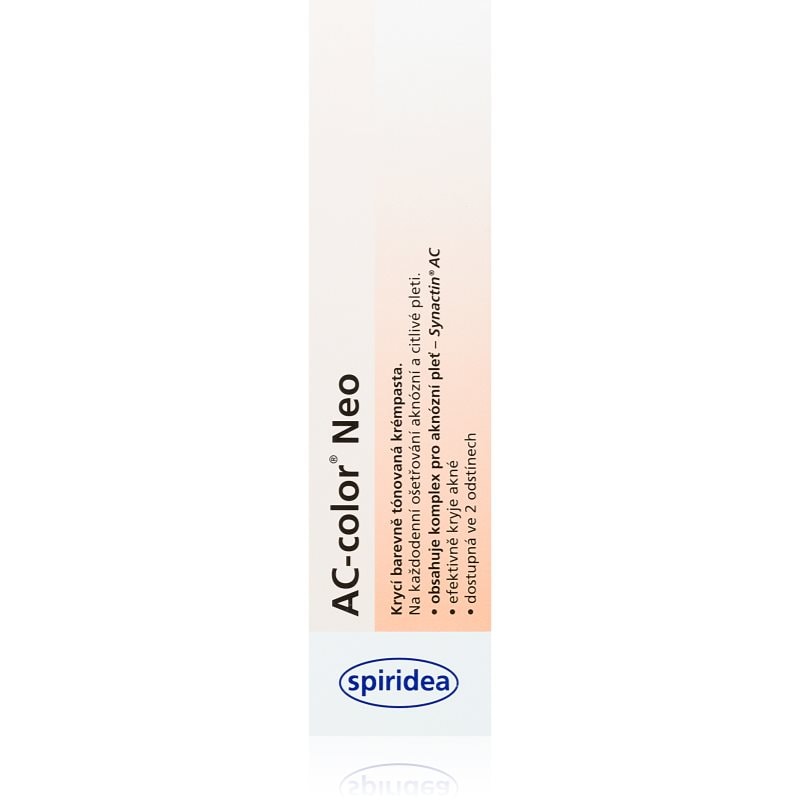 Spiridea AC-color Neo тониращ крем за проблемна кожа, акне - Грижа за лице - Сравни цени от 1 магазин с безплатна доставка