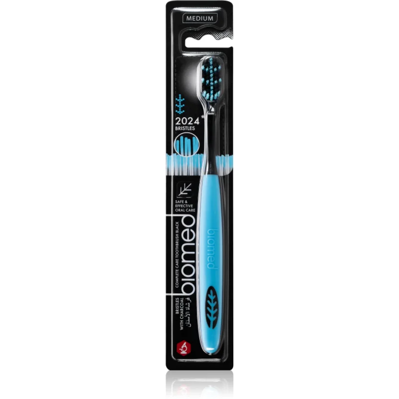 Biomed Complex Toothbrush четка за зъби с активен въглен Medium