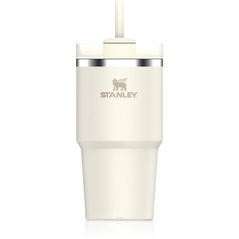 Stanley Quencher H2.O FlowState™ Tumbler неръждаема термочаша със сламка малък Cream 2.0