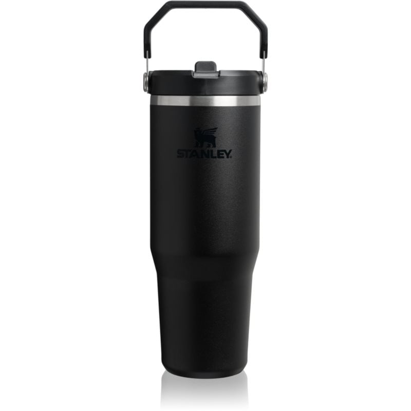 Stanley IceFlow™ Flip Straw Tumbler неръждаема бутилка за вода Black 2.0