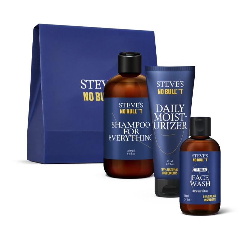 Steve's Fresh Face All Day подаръчен комплект за мъже - Комплект - Сравни цени от 1 магазин с безплатна доставка