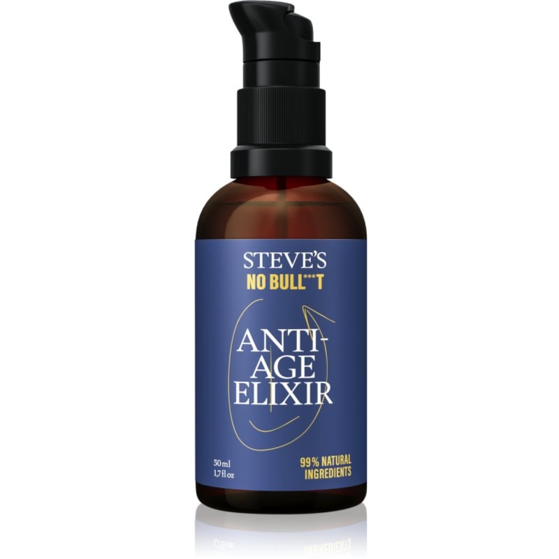 Steve's No Bull***t Anti-Age Elixir хидратиращ серум против бръчки за мъже - Грижа за лице - Сравни цени от 1 магазин с безплатна доставка