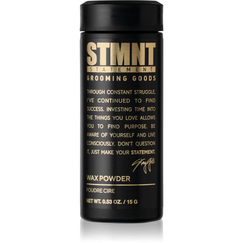 STMNT STMNT Staygold Wax Powder восъчна пудра за мъже - Мъжки парфюм 15мл - Сравни цени от 1 магазин с безплатна доставка