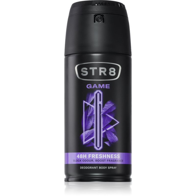 STR8 STR8 Game Deodorant Body Spray дезодорант в спрей за мъже - Мъжки парфюм 8мл - Сравни цени от 1 магазин с безплатна доставка