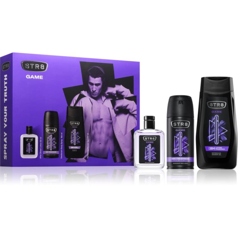 STR8 Game Set подаръчен комплект за мъже - Комплект - Сравни цени от 1 магазин с безплатна доставка