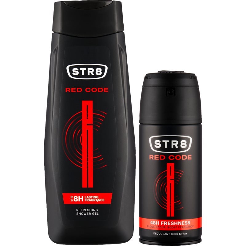 STR8 Red Code Set подаръчен комплект за мъже - Комплект - Сравни цени от 1 магазин с безплатна доставка