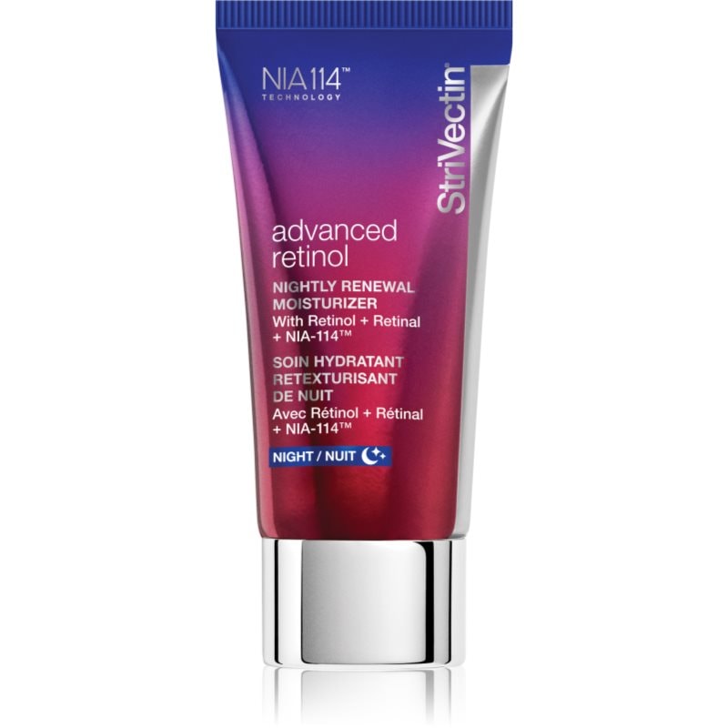 StriVectin Advanced Retinol Nightly Renewal Moisturizer нощен подмладяващ крем с ретинол - Грижа за лице - Сравни цени от 1 магазин с безплатна доставка