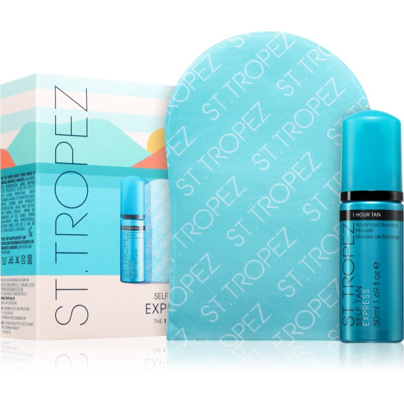 St.Tropez St.Tropez Express Mini Kit комплект за перфектен загар - Унисекс парфюм - Сравни цени от 1 магазин с безплатна доставка
