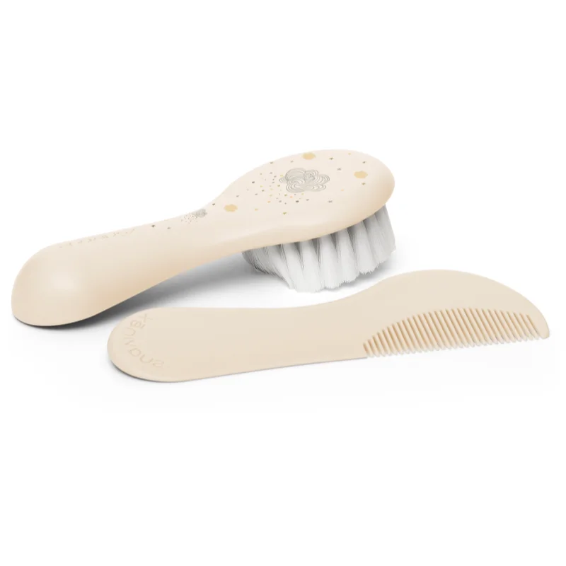 Suavinex Dreams Brush-comb Set комплект за деца от раждането им Nude
