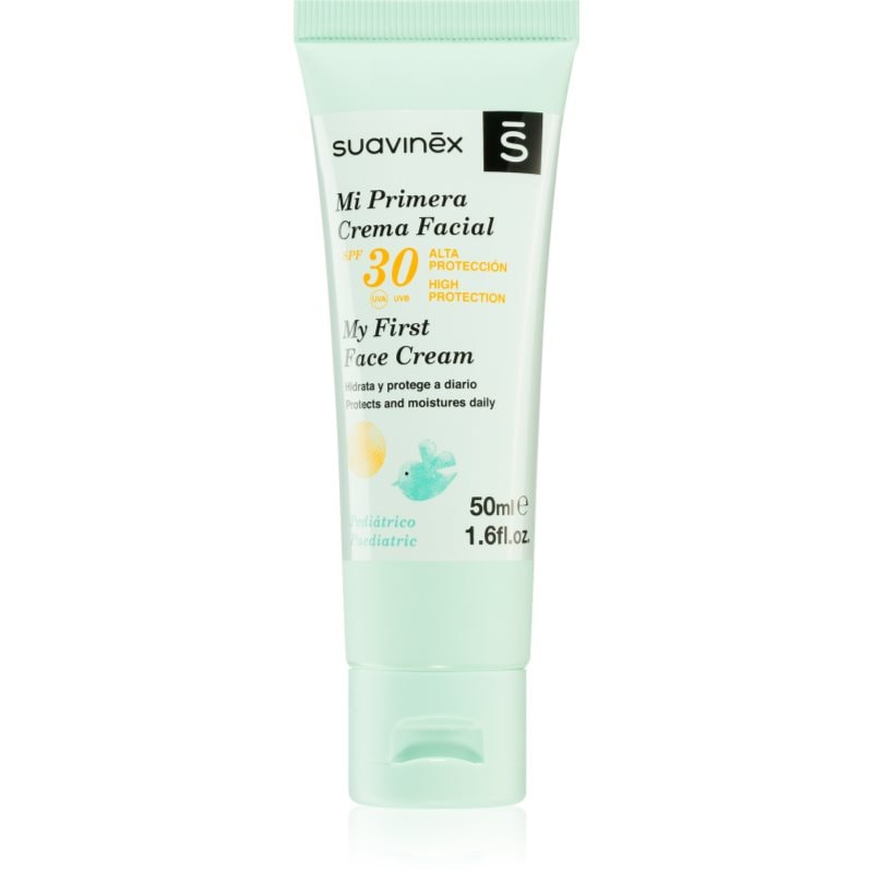 Suavinex Baby My First Face Cream SPF 30 крем за лице SPF 30 - Грижа за лице - Сравни цени от 1 магазин с безплатна доставка