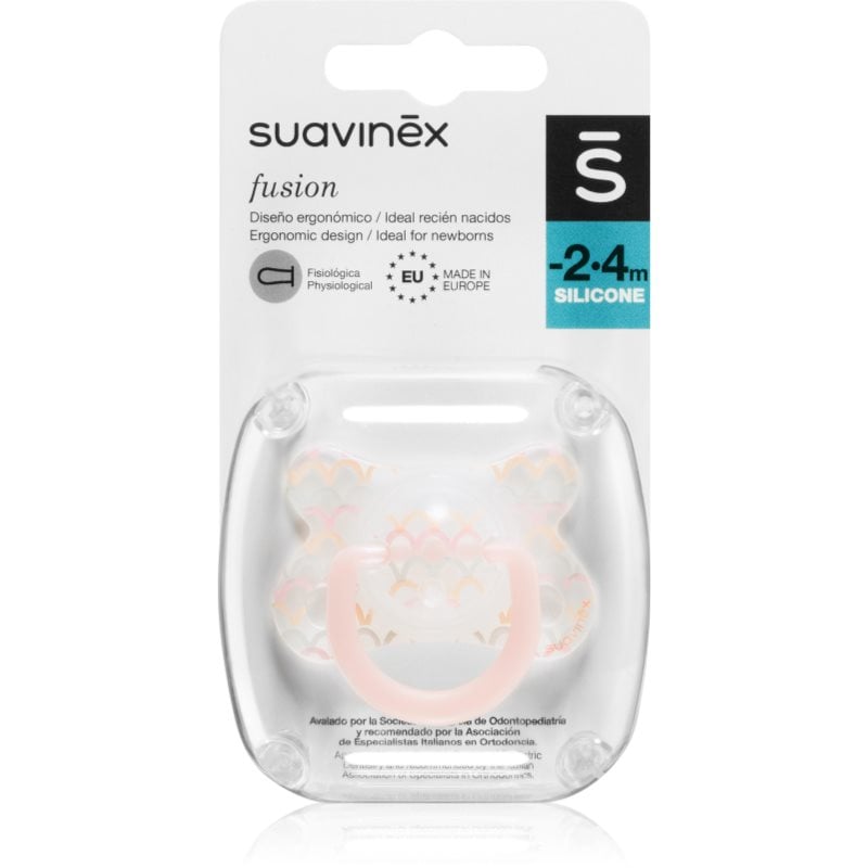 Suavinex Fusion Memories Physiological биберон -2-4 m Pink