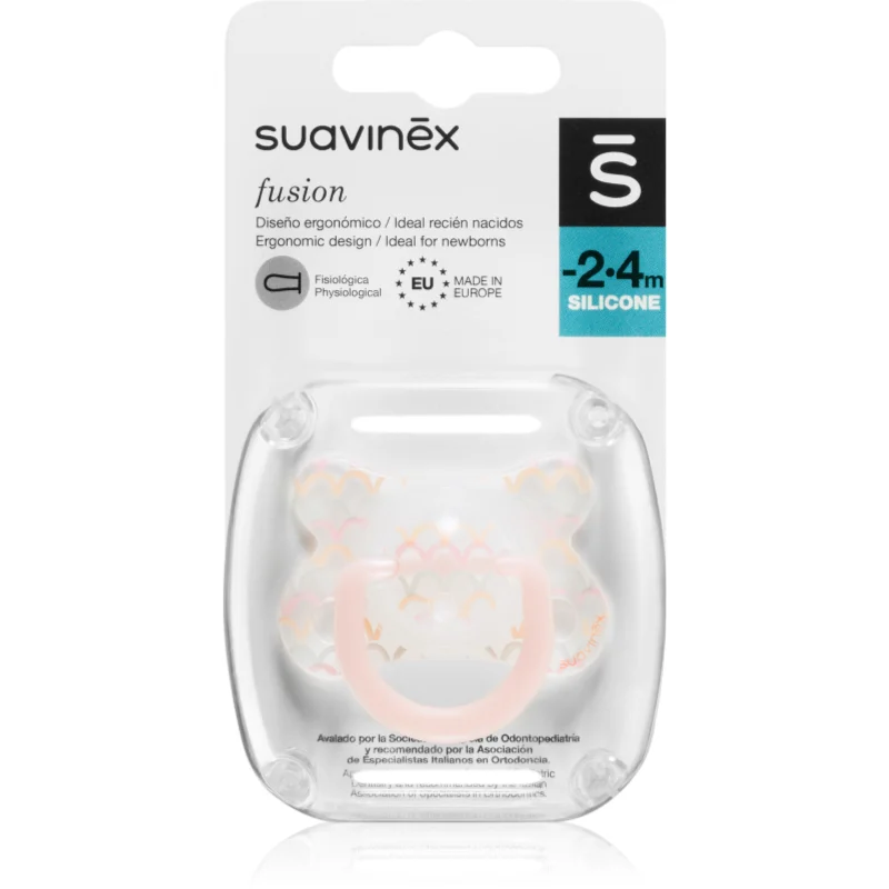 Suavinex Fusion Memories Physiological биберон -2-4 m Pink - За деца - Сравни цени от 1 магазин с безплатна доставка