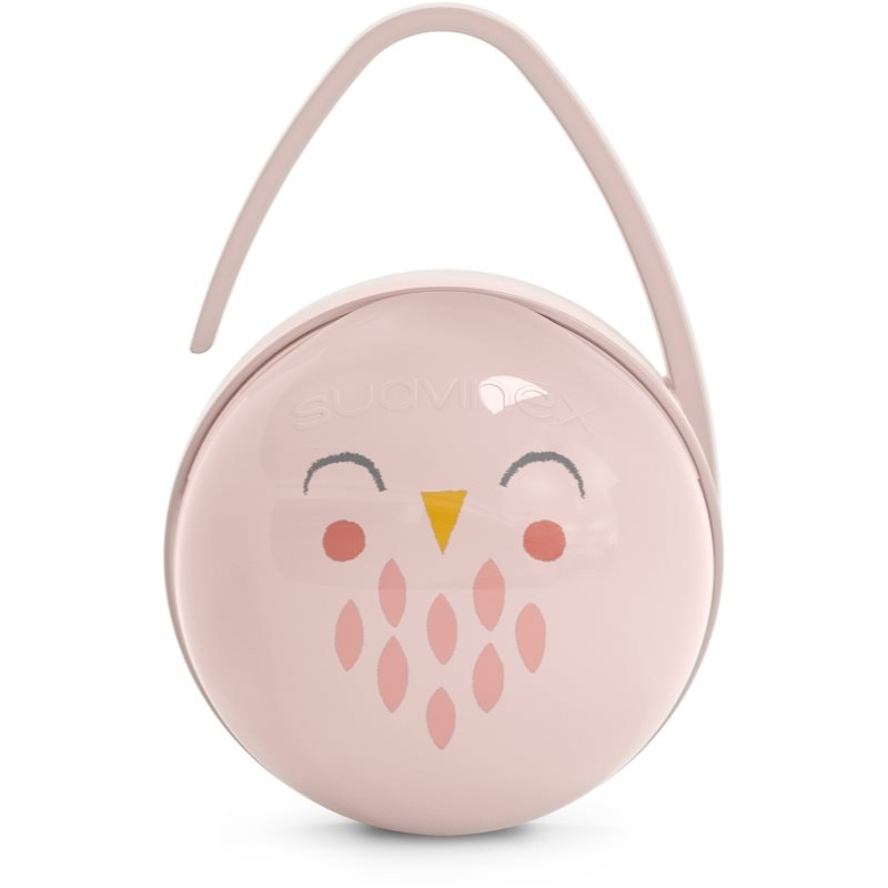 Suavinex Bonhomia Duo кутийка за биберон Pink - За деца - Сравни цени от 1 магазин с безплатна доставка