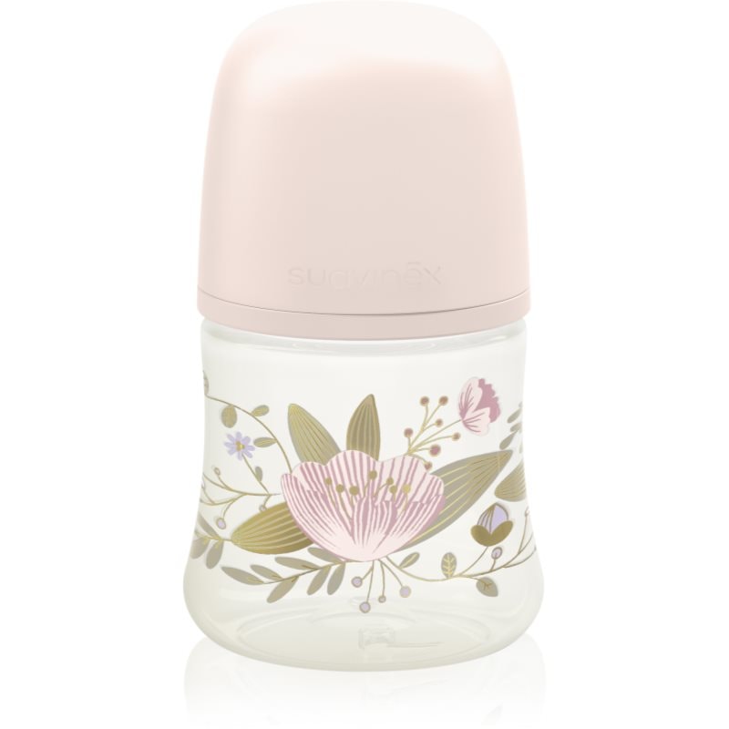 Suavinex Gold Premium SX Pro Physiological бебешко шише S Slow Flow 0 m+ Pink - За деца - Сравни цени от 1 магазин с безплатна доставка