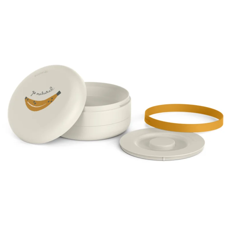 Suavinex Go Natural Bentoo комплект купички Grey Banana 4 m+ - За деца - Сравни цени от 1 магазин с безплатна доставка
