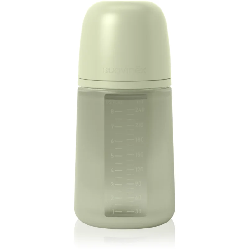 Suavinex Colour Essence SX Pro бебешко шише Medium Flow - Jungle Green