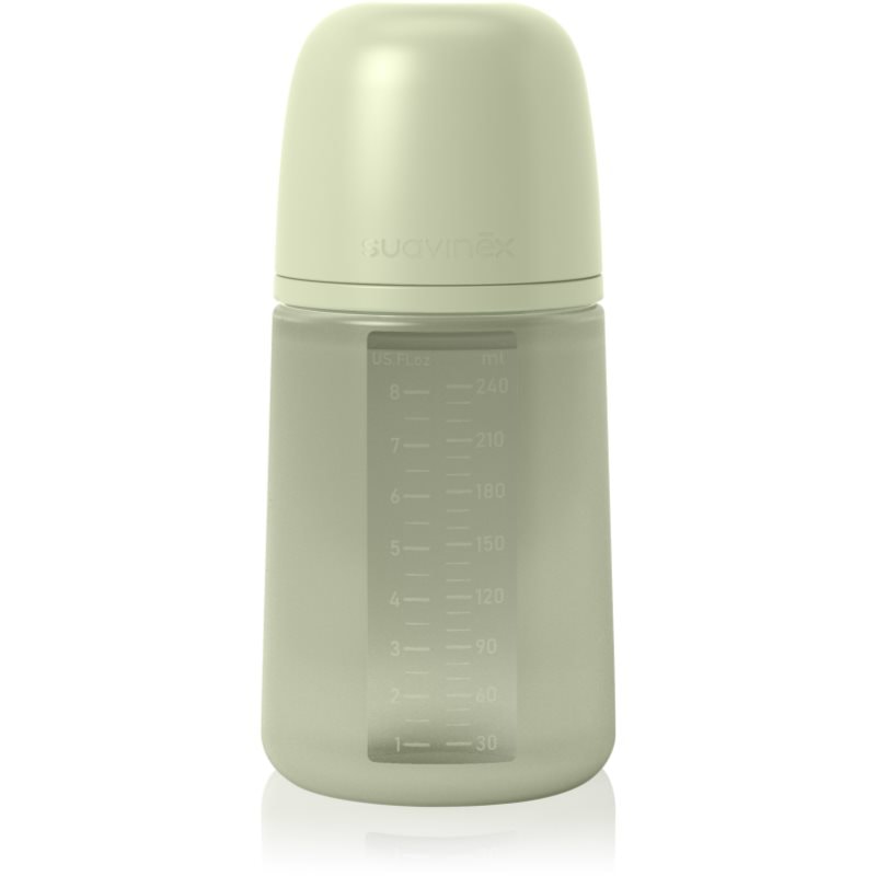 Suavinex Colour Essence SX Pro бебешко шише Medium Flow - Jungle Green - Грижа за тяло - Сравни цени от 1 магазин с безплатна доставка