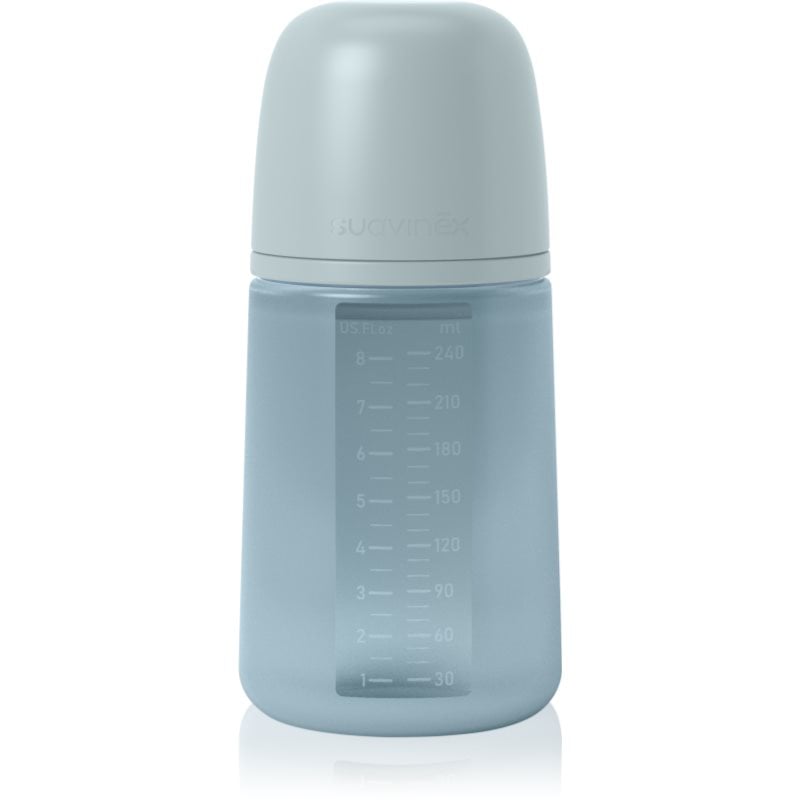 Suavinex Colour Essence SX Pro бебешко шише Medium Flow - Immensity Blue