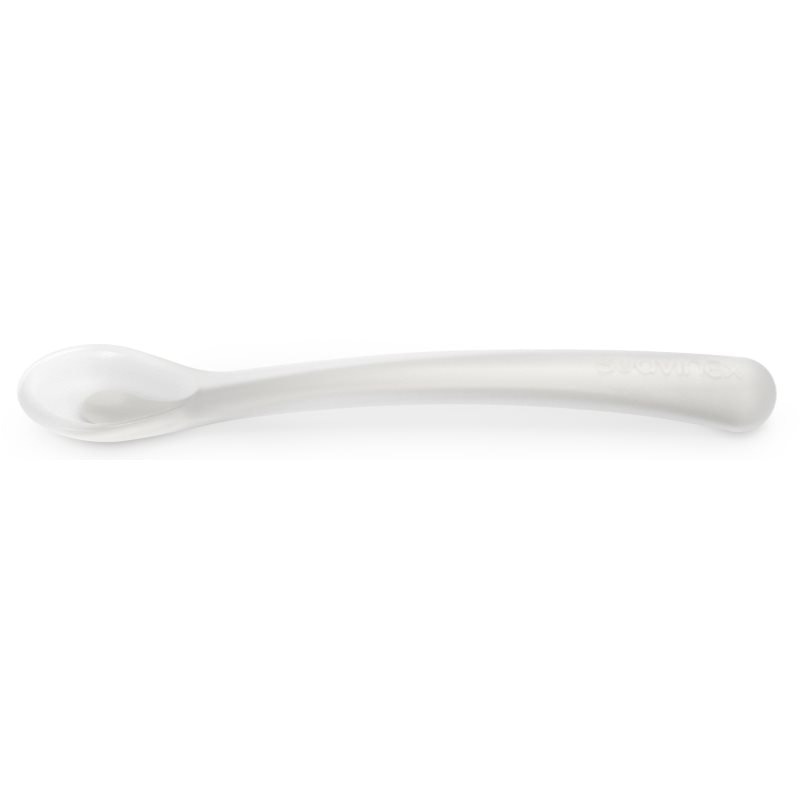 Suavinex Colour Essence Silicone Spoon лъжичка 4 m+ Foamy Grey - Грижа за тяло - Сравни цени от 1 магазин с безплатна доставка