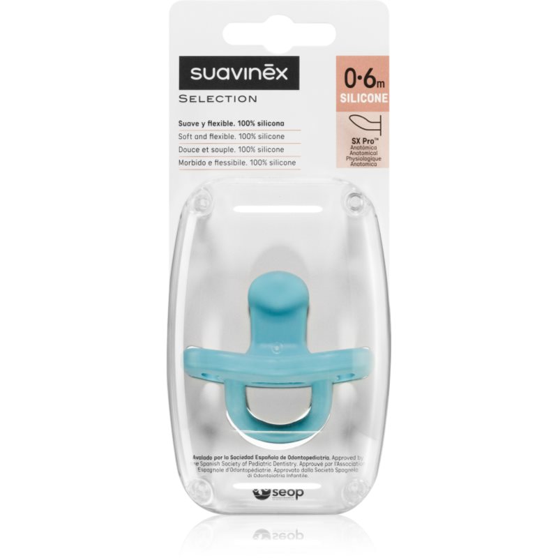 Suavinex Colour Essence SX Pro Anatomical 0-6 m биберон Immensity Blue - Грижа за тяло - Сравни цени от 1 магазин с безплатна доставка