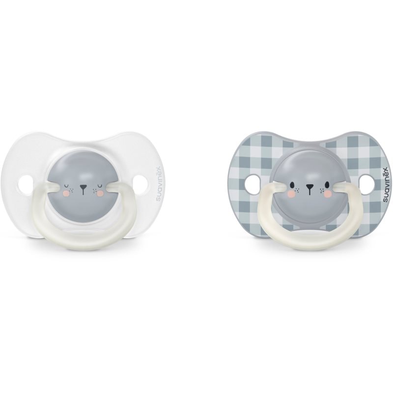 Suavinex Night & Day Physiological 6-18 m биберон Blue Bear - За деца - Сравни цени от 1 магазин с безплатна доставка