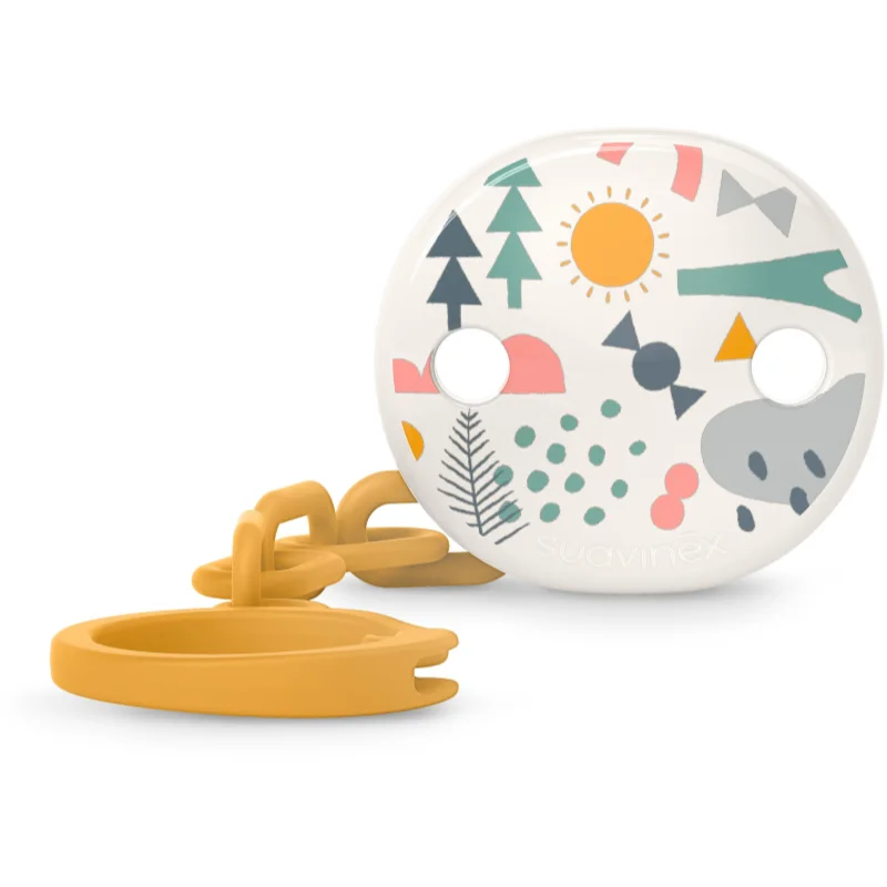 Suavinex Walk Soother Clip клипс за биберон Yellow - За деца - Сравни цени от 1 магазин с безплатна доставка