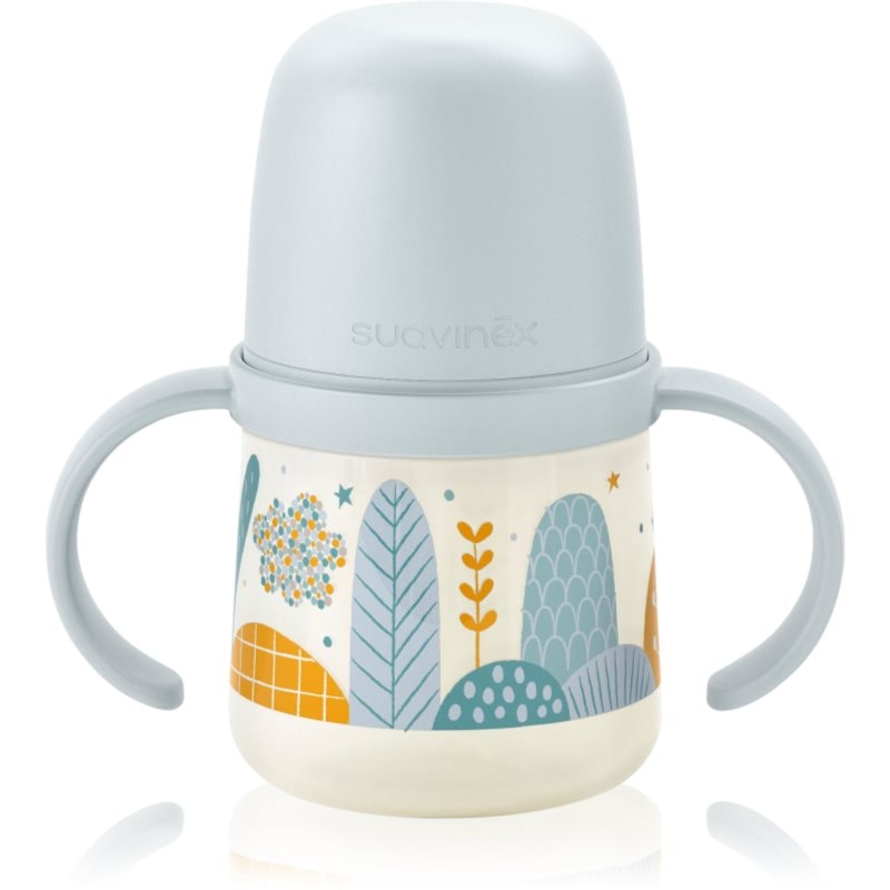 Suavinex Dreams First детско шише с дръжки Blue 6 m+ - За деца - Сравни цени от 1 магазин с безплатна доставка