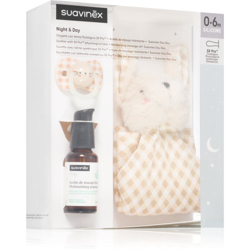 Suavinex Night & Day Gift Set подаръчен комплект за бебета Cream Lion - Комплект - Сравни цени от 1 магазин с безплатна доставка