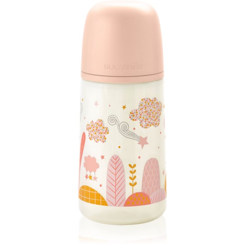 Suavinex Dreams SX Pro Physiological M бебешко шише 3 m+ Medium Flow - Pink - За деца - Сравни цени от 1 магазин с безплатна доставка