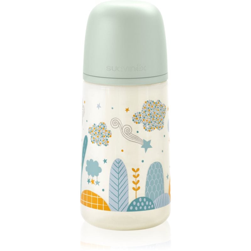 Suavinex Dreams SX Pro Physiological M бебешко шише 3 m+ Medium Flow - Blue