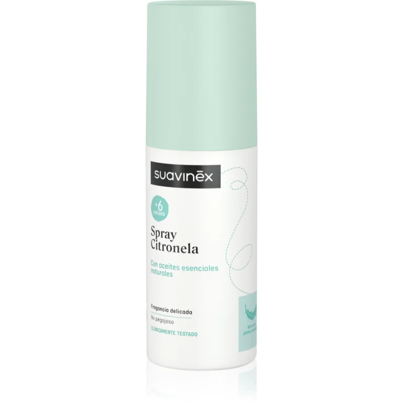 Suavinex Citronella Spray спрей против комари и кърлежи 6 m+ - За деца - Сравни цени от 1 магазин с безплатна доставка