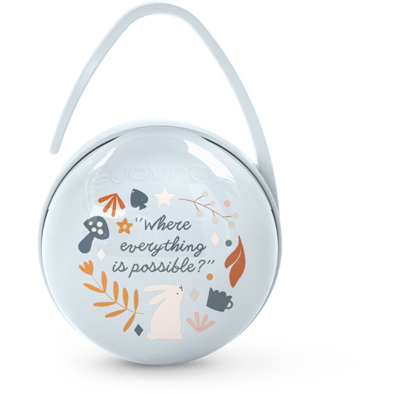 Suavinex Wonderland Duo Soother Case кутийка за биберон Light Blue - За деца - Сравни цени от 1 магазин с безплатна доставка