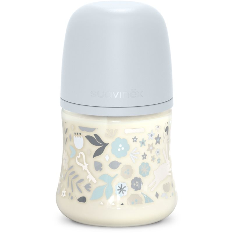 Suavinex Wonderland SX Pro Physiological Anti-Colic бебешко шише S Slow Flow 0 m+ Liberty Blue - За деца - Сравни цени от 1 магазин с безплатна доставка