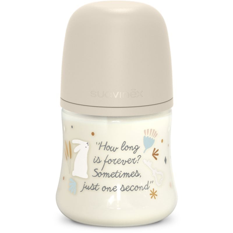 Suavinex Wonderland SX Pro Physiological Anti-Colic бебешко шише S Slow Flow 0 m+ Cream