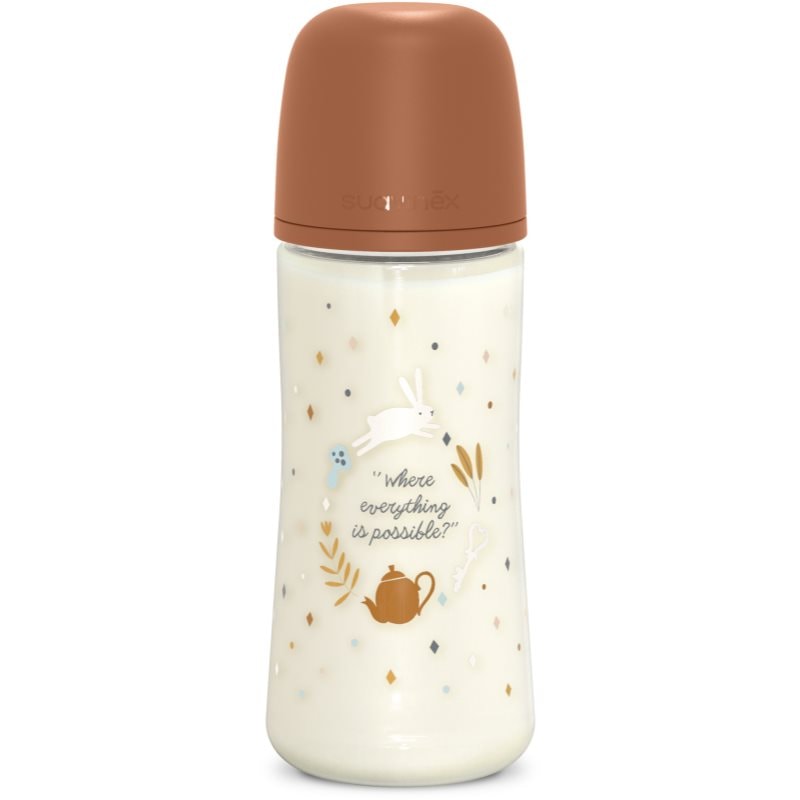 Suavinex Wonderland SX Pro Physiological Anti-Colic бебешко шише L Dense Flow 6 m+ Brown - За деца - Сравни цени от 1 магазин с безплатна доставка