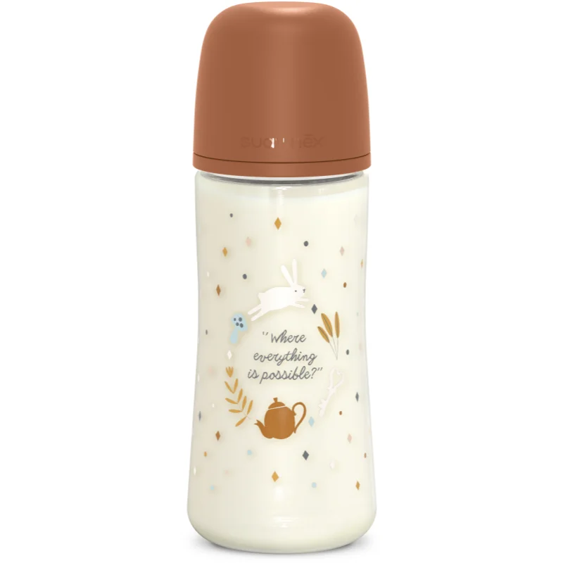 Suavinex Wonderland SX Pro Physiological Anti-Colic бебешко шише L Dense Flow 6 m+ Brown - За деца - Сравни цени от 1 магазин с безплатна доставка