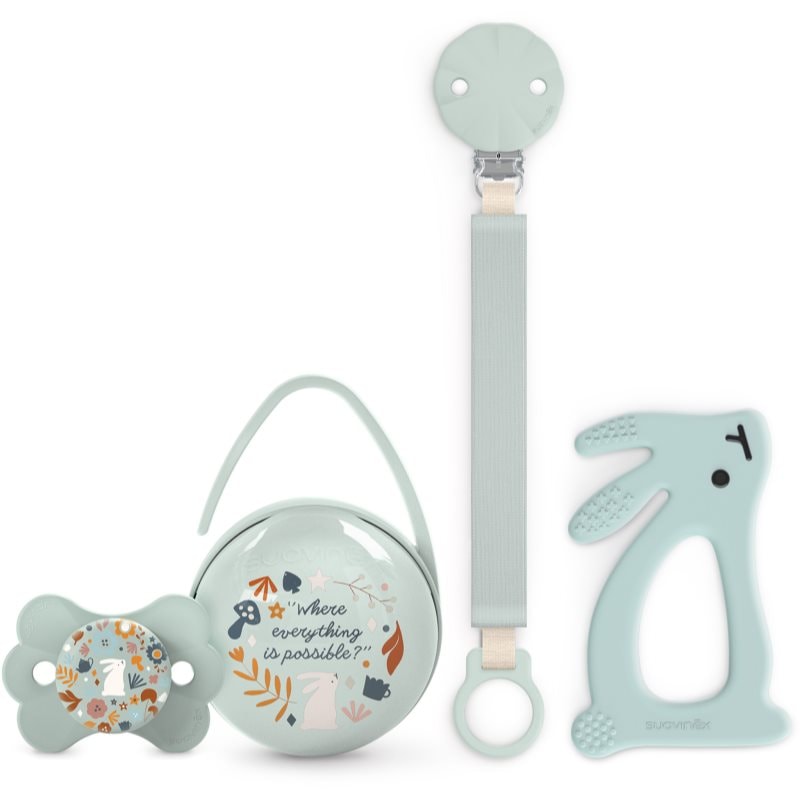 Suavinex Wonderland Gift Set 0-6 m Green подаръчен комплект за бебета - За деца - Сравни цени от 1 магазин с безплатна доставка