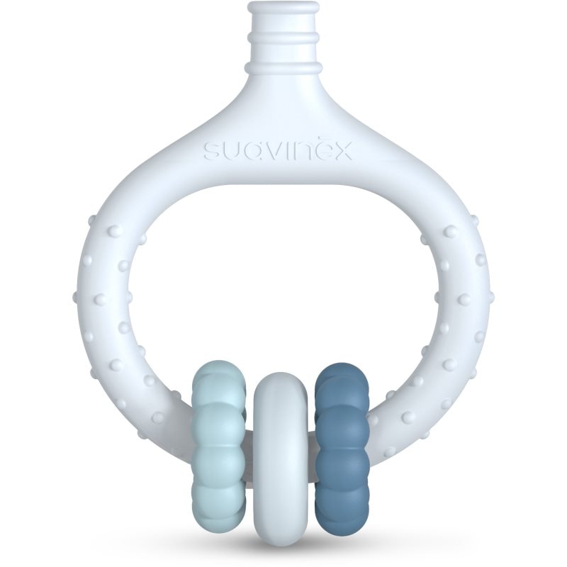 Suavinex Gum Massager гризалка 0 m+ Blue - За деца - Сравни цени от 1 магазин с безплатна доставка