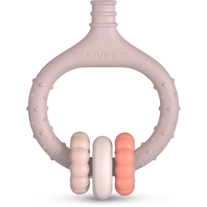 Suavinex Gum Massager гризалка 0 m+ Pink