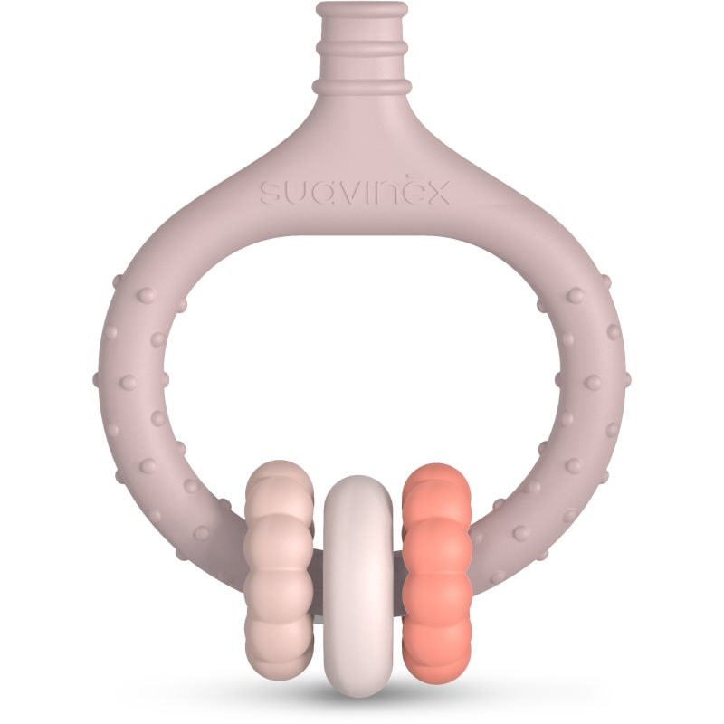 Suavinex Gum Massager гризалка 0 m+ Pink - За деца - Сравни цени от 1 магазин с безплатна доставка