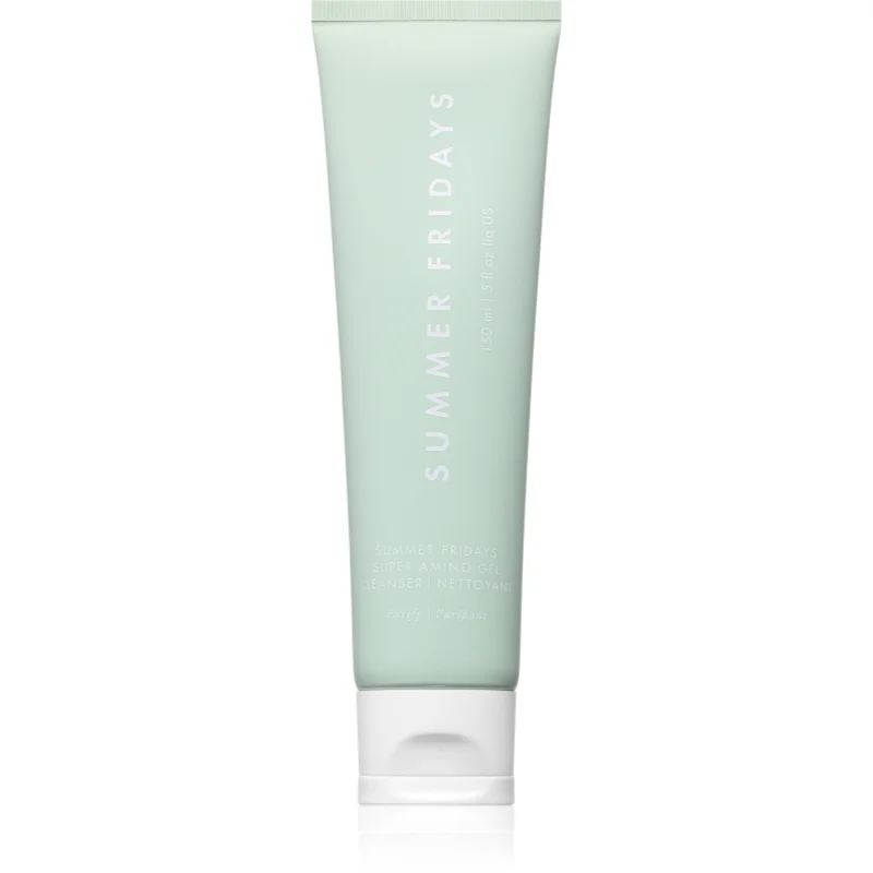 Summer Fridays Super Amino Gel Cleanser почистващ гел с аминокиселини - Грижа за лице - Сравни цени от 1 магазин с безплатна доставка