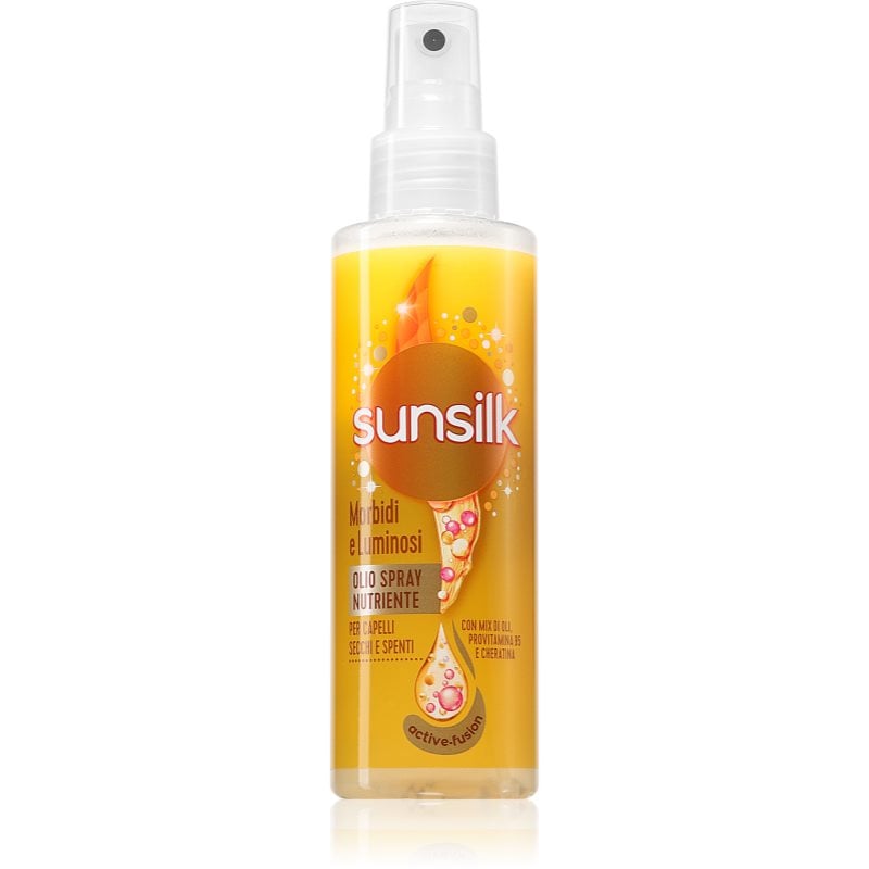 Sunsilk Soft & Bright серум без отмиване в спрей за суха коса