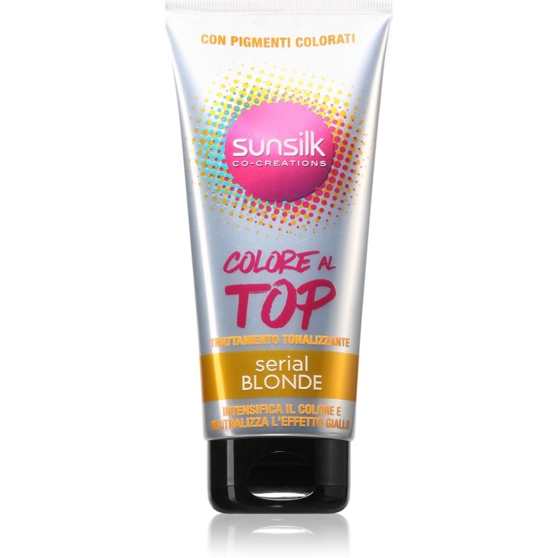 Sunsilk Top Colour интензивна грижа неутрализиращ жълтеникавите оттенъци Serial Blonde