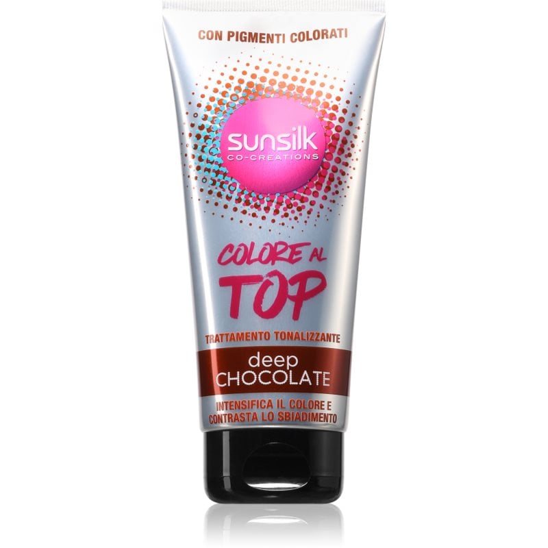 Sunsilk Top Colour интензивна грижа неутрализиращ кафеникавите оттенъци Deep Chocolate