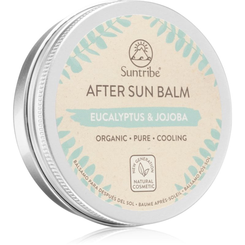Suntribe After Sun Balm Eucalyptus & Jojoba успокояващ балсам за след слънчеви бани с охлаждащ ефект