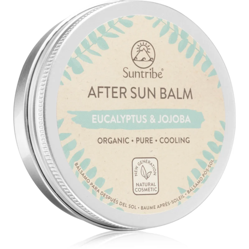 Suntribe After Sun Balm Eucalyptus & Jojoba успокояващ балсам за след слънчеви бани с охлаждащ ефект